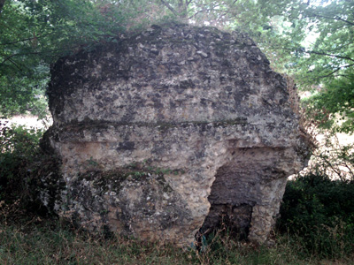 Locality San Giuseppe: the mausoleum seen from south-west 